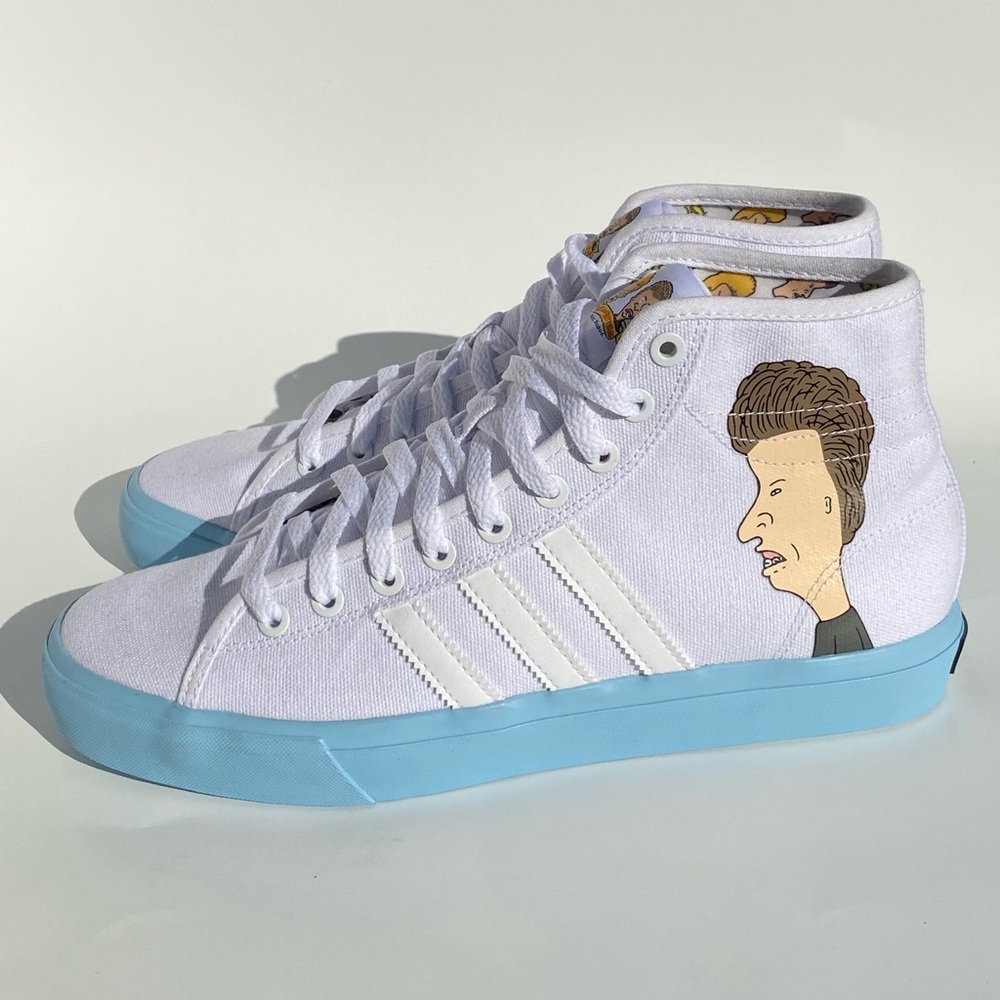 New Beavis & Butthead Adidas Matchcourt High Remix